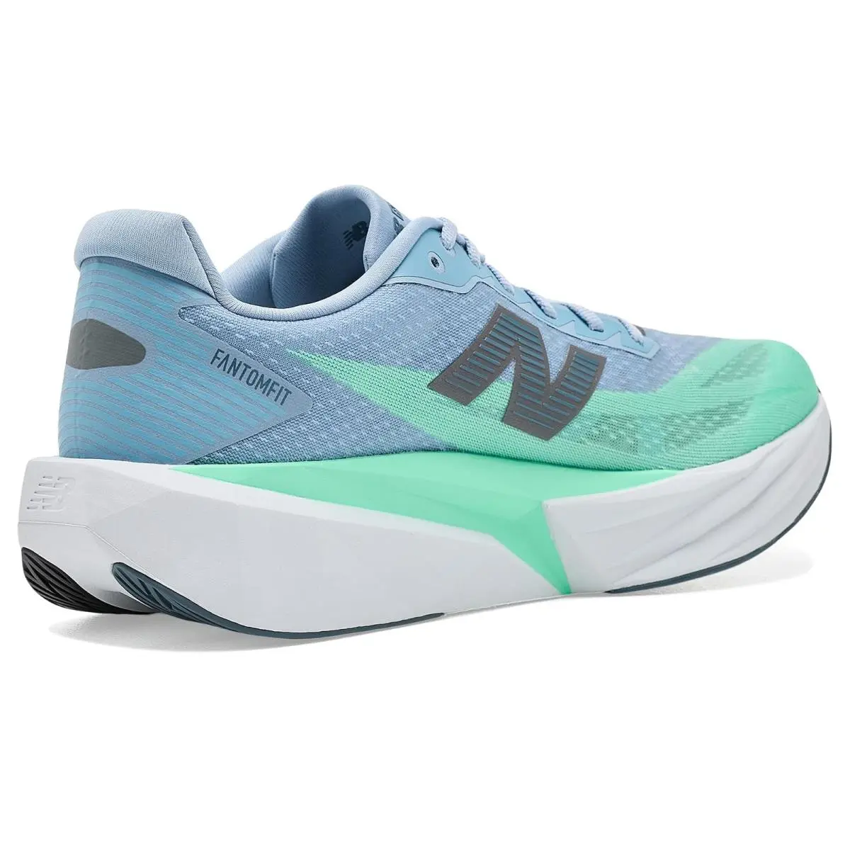 New Balance shoes - Light Arctic Grey/Bright Mint 8