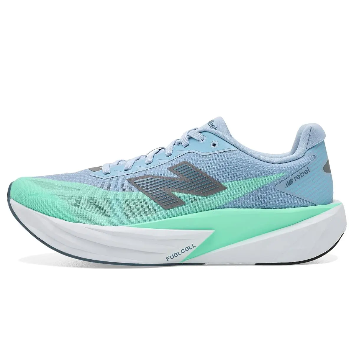 New Balance shoes - Light Arctic Grey/Bright Mint 9