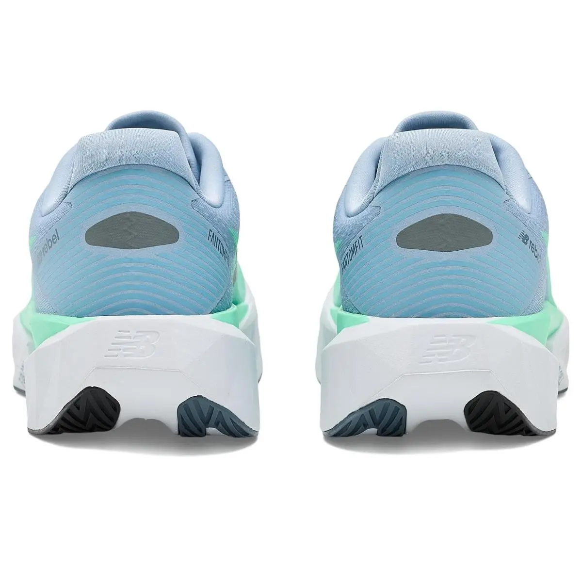 New Balance shoes - Light Arctic Grey/Bright Mint 12