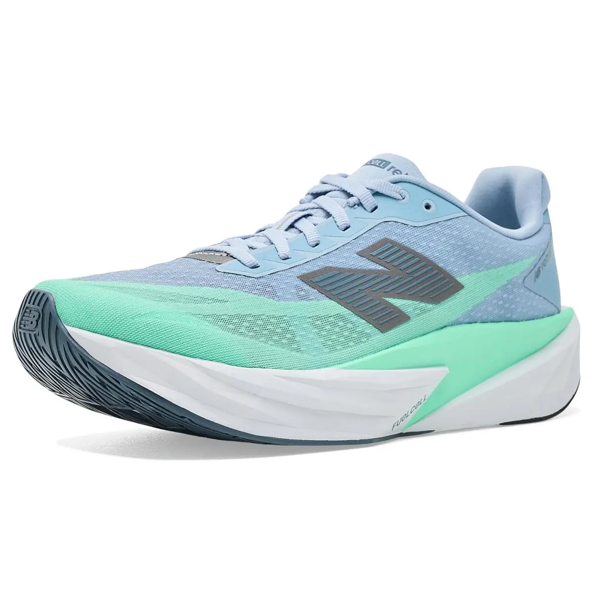 New Balance shoes - Light Arctic Grey/Bright Mint 6