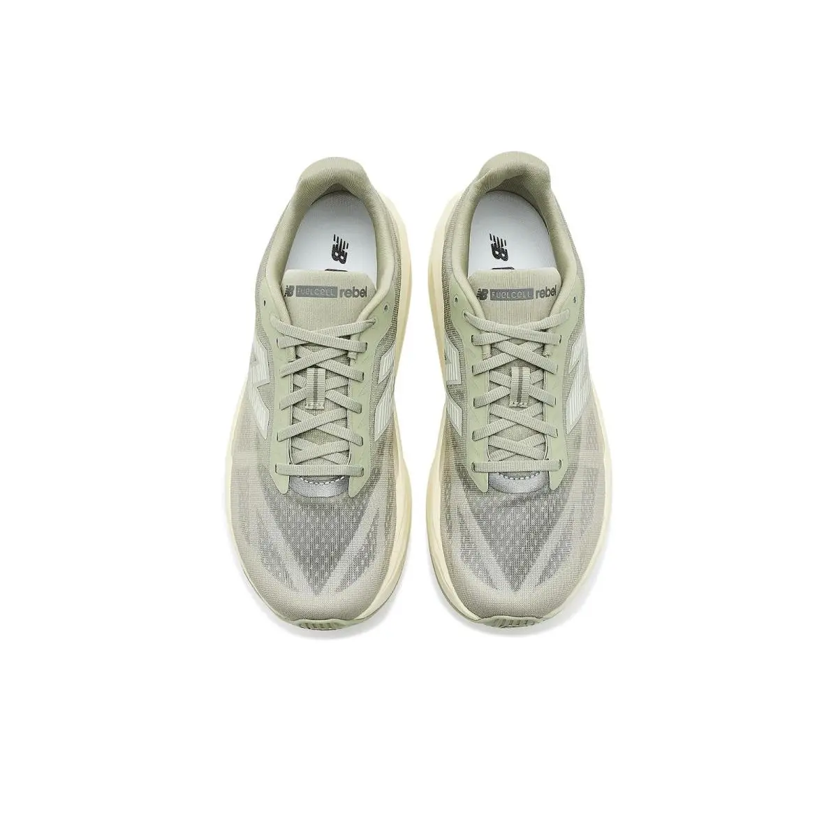 New Balance shoes - Light Arctic Grey/Bright Mint 35
