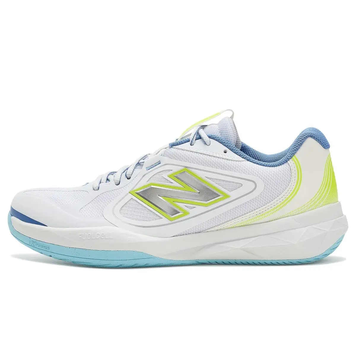 New Balance shoes - NB White/Alkaline Green 9