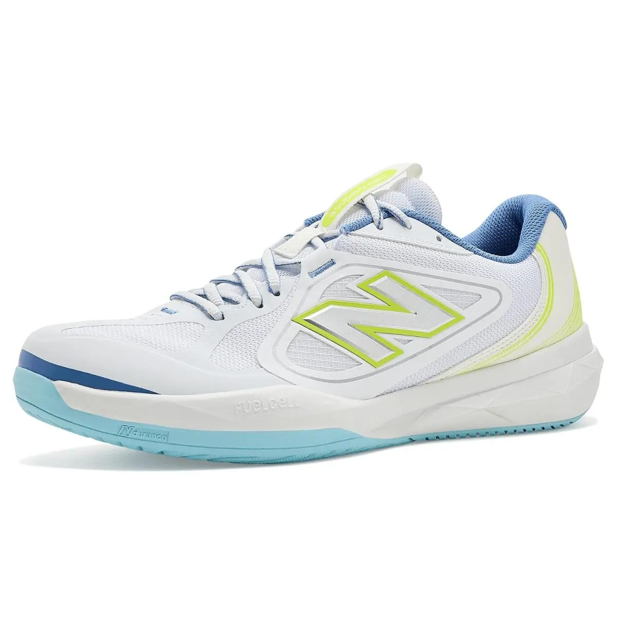 New Balance shoes - NB White/Alkaline Green 6