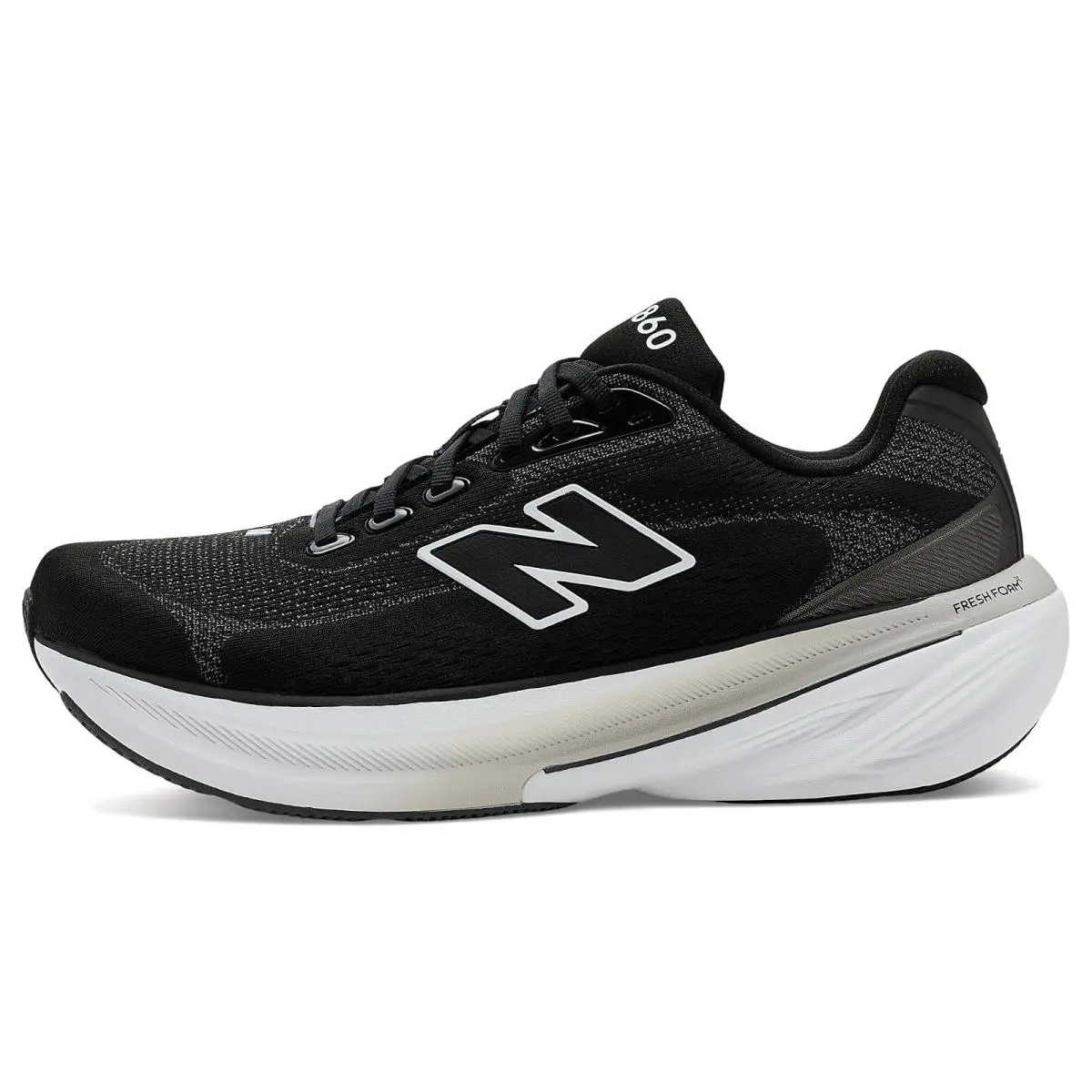 New Balance shoes - Black/NB White 9