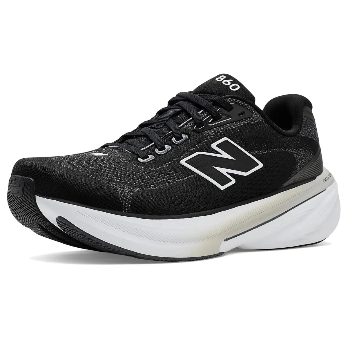 New Balance shoes - Black/NB White 6