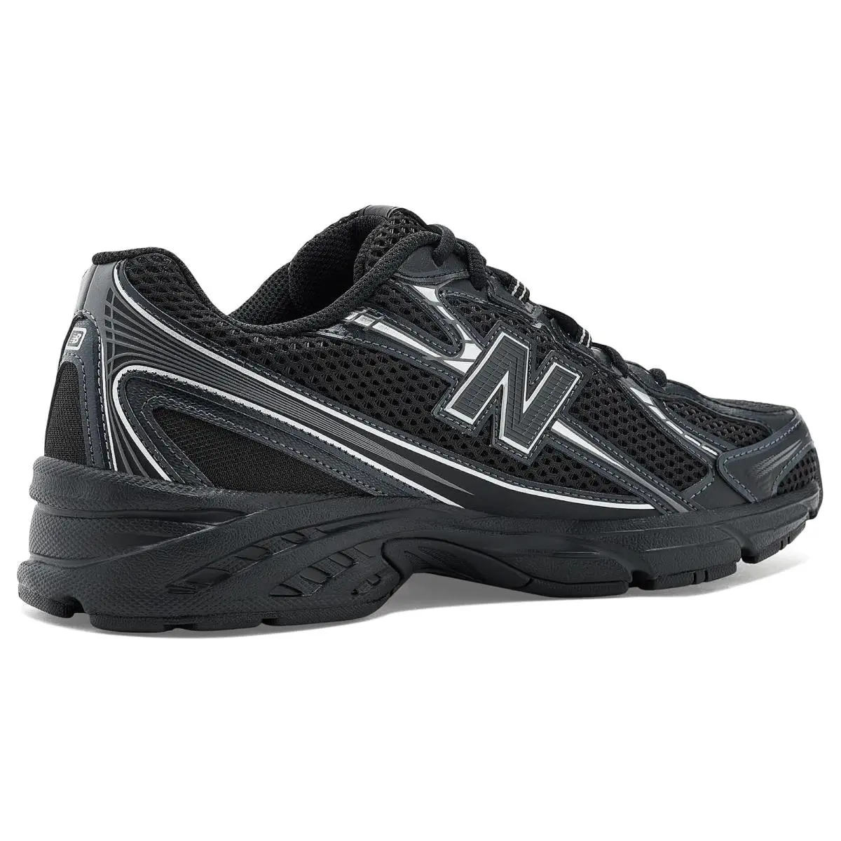New Balance shoes - Black/Silver Metallic 8