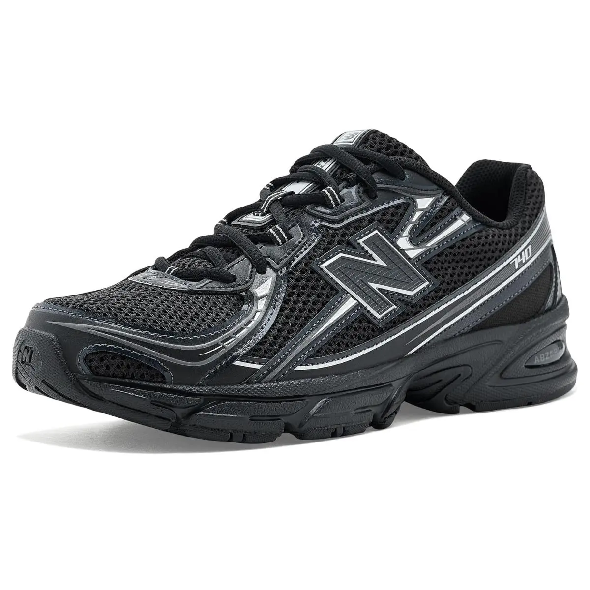 New Balance shoes - Black/Silver Metallic 6
