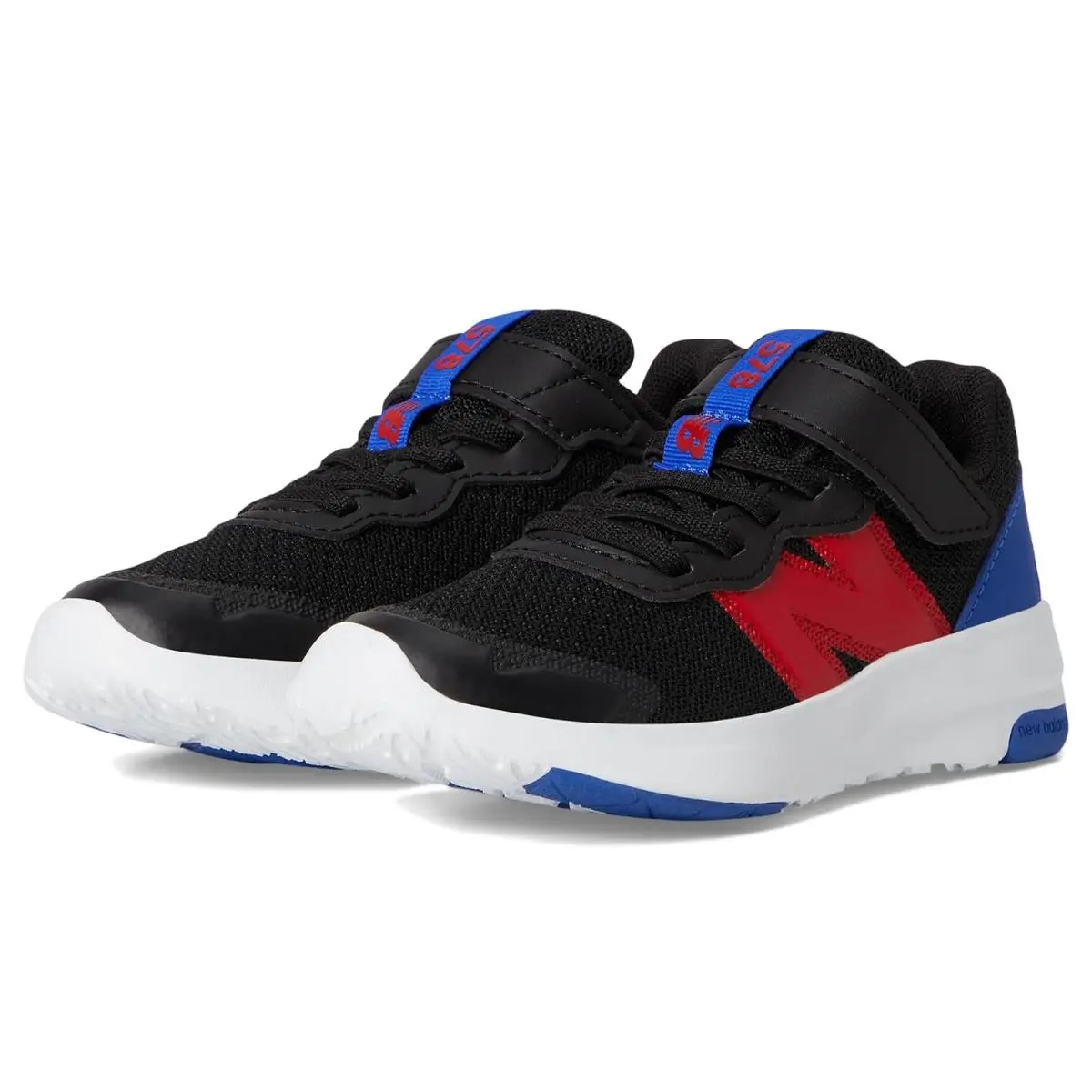 Children Unisex New Balance Kids 578v1 Bungee Lace with Top Strap Little Kid