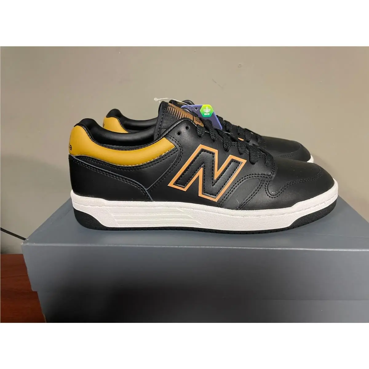 New Balance shoes - New Balance 480 - Black/Tan 2