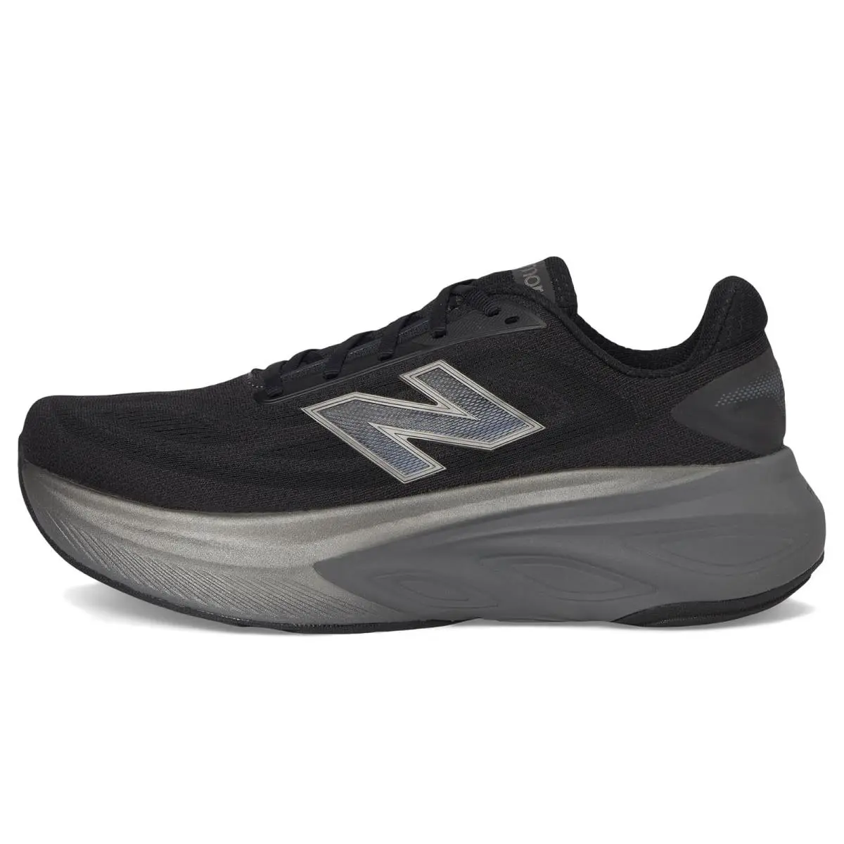 New Balance shoes - Black/Castlerock/Black Metallic 2