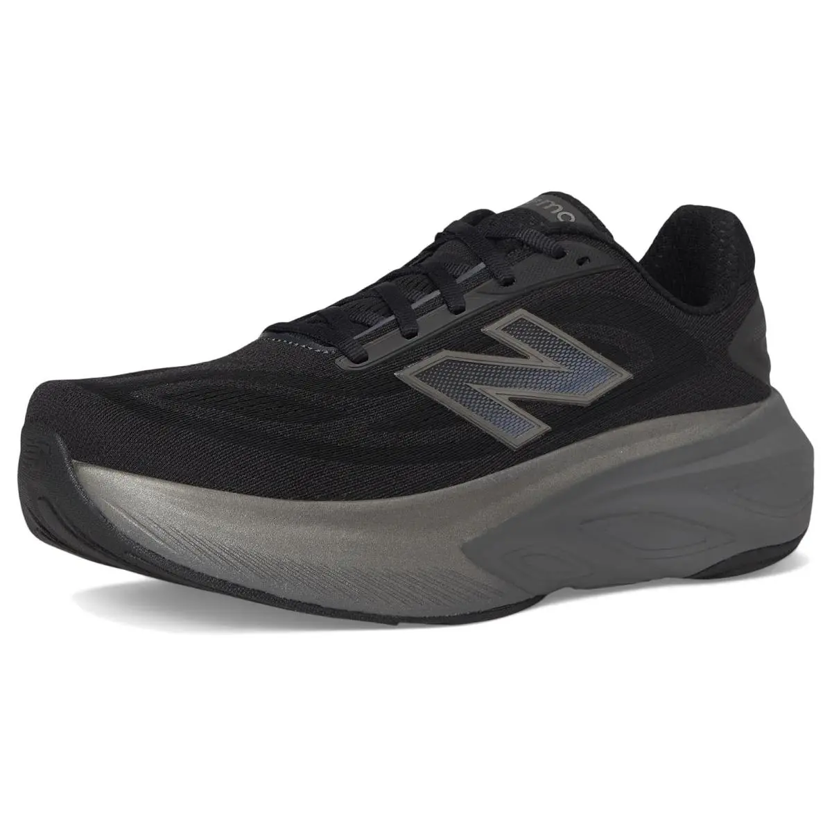New Balance shoes - Black/Castlerock/Black Metallic 5