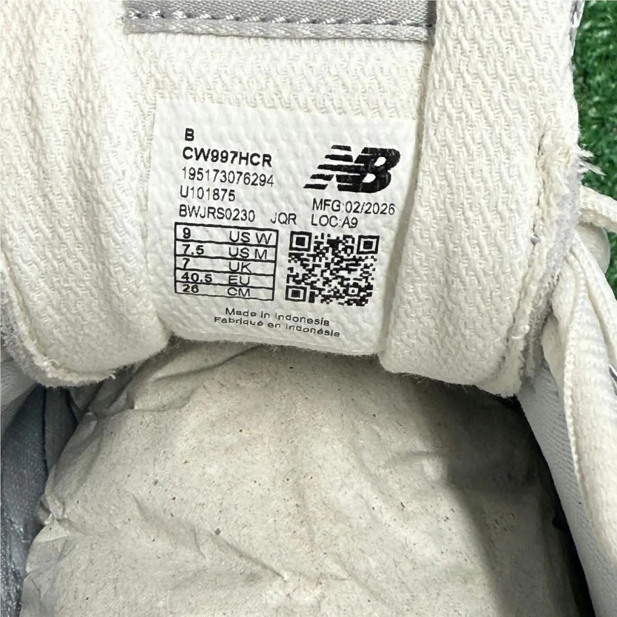 New Balance shoes - 997H Beige Grey - Beige Grey - CW997HCR - White 10