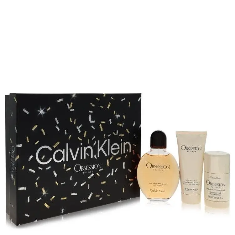 Obsession by Calvin Klein Gift Set -- For Men