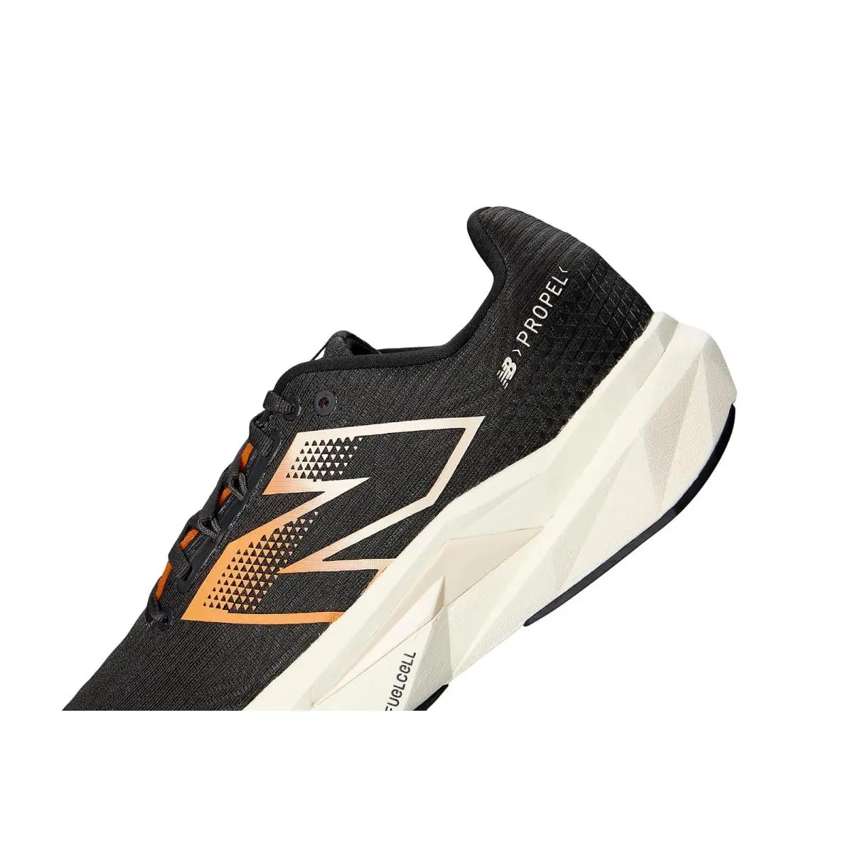 New Balance shoes - Black/Hot Mango/Black Cement 11