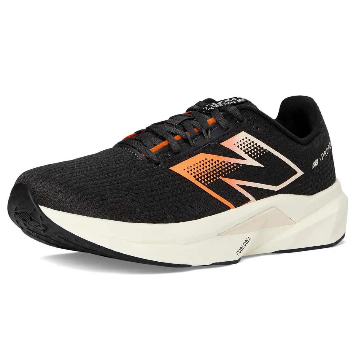 New Balance shoes - Black/Hot Mango/Black Cement 12