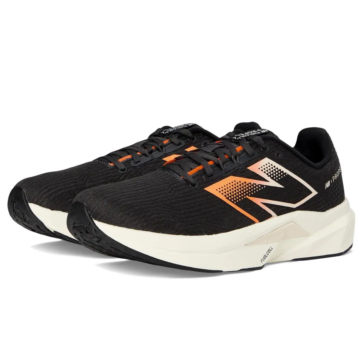 New Balance shoes - Black/Hot Mango/Black Cement 6