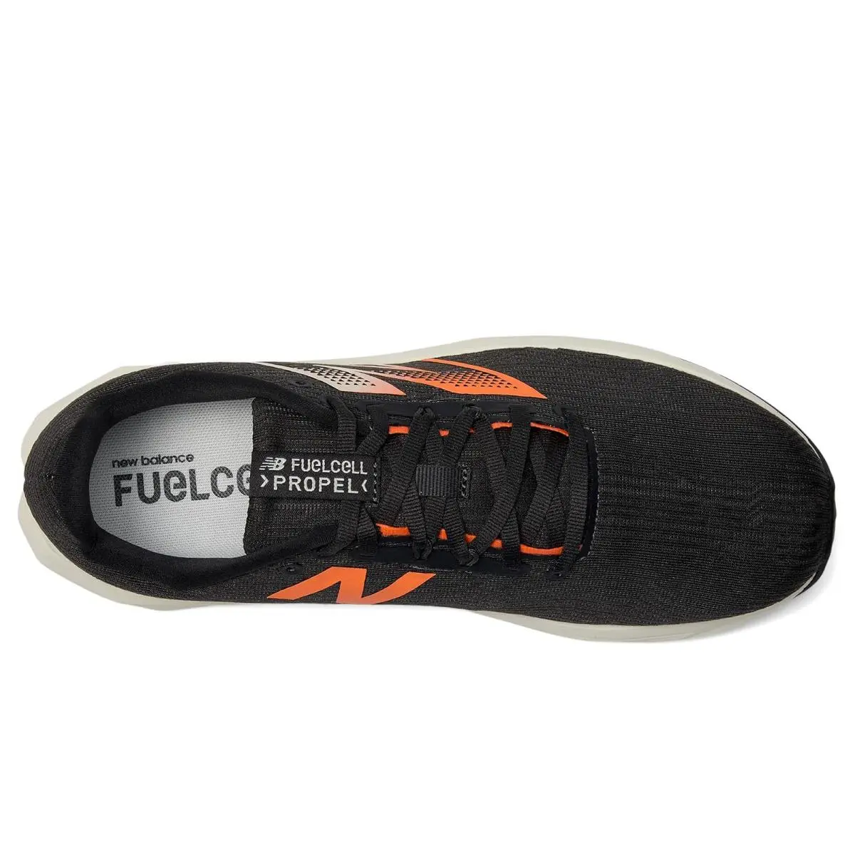 New Balance shoes - Black/Hot Mango/Black Cement 7