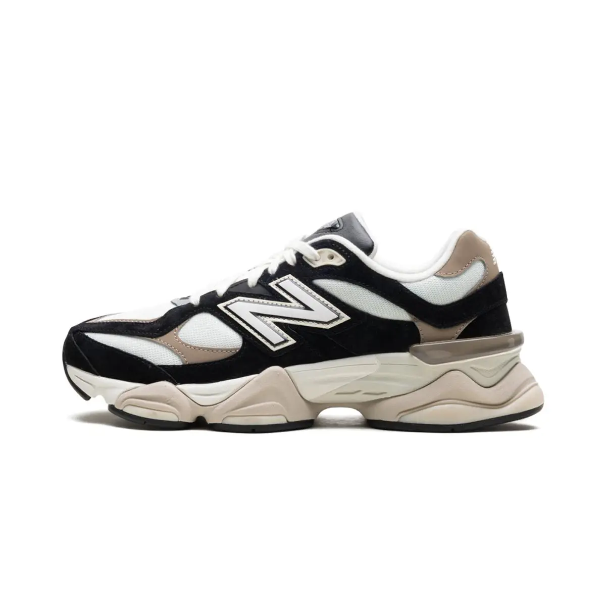 New Balance 9060 Black Beige White - Men`s Sizes U9060BLZ
