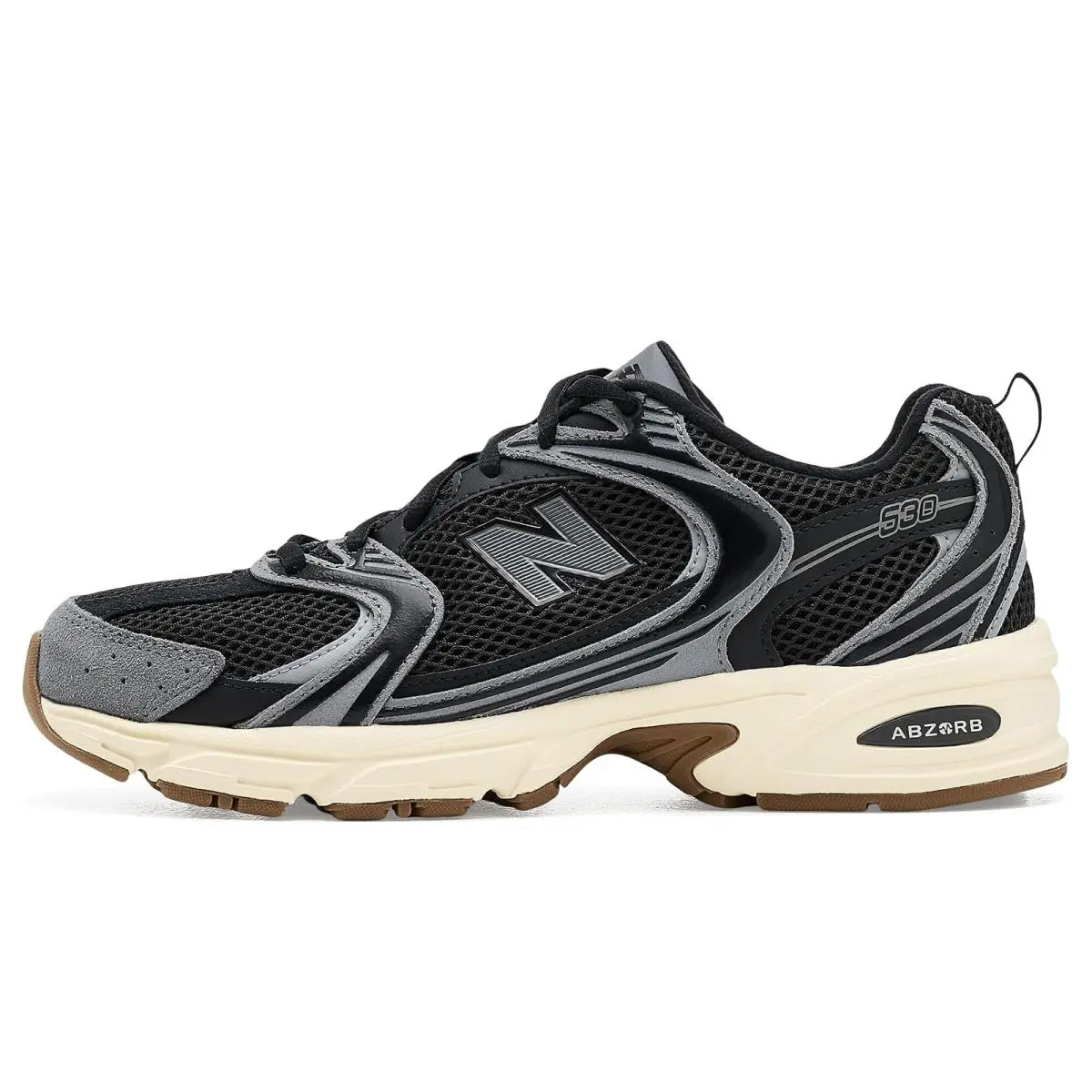 New Balance shoes - Black/Castlerock 2