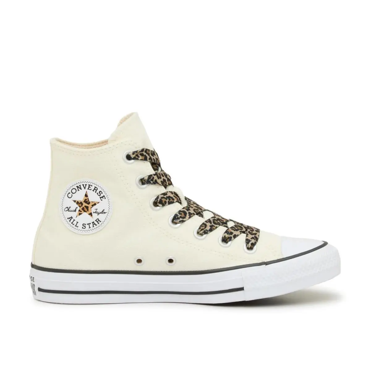 Converse shoes - White Animal Print 3