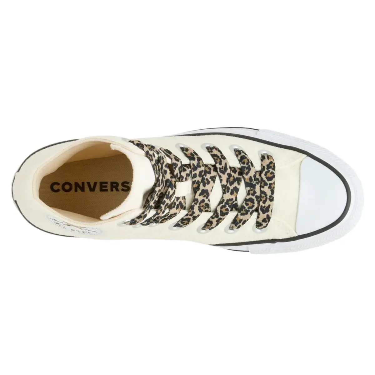 Converse shoes - White Animal Print 5