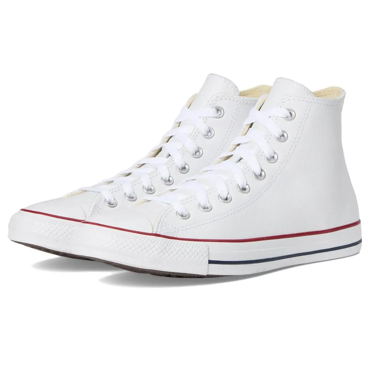 Unisex Sneakers Athletic Shoes  Chuck Taylor All Star Leather White Leather by Converse