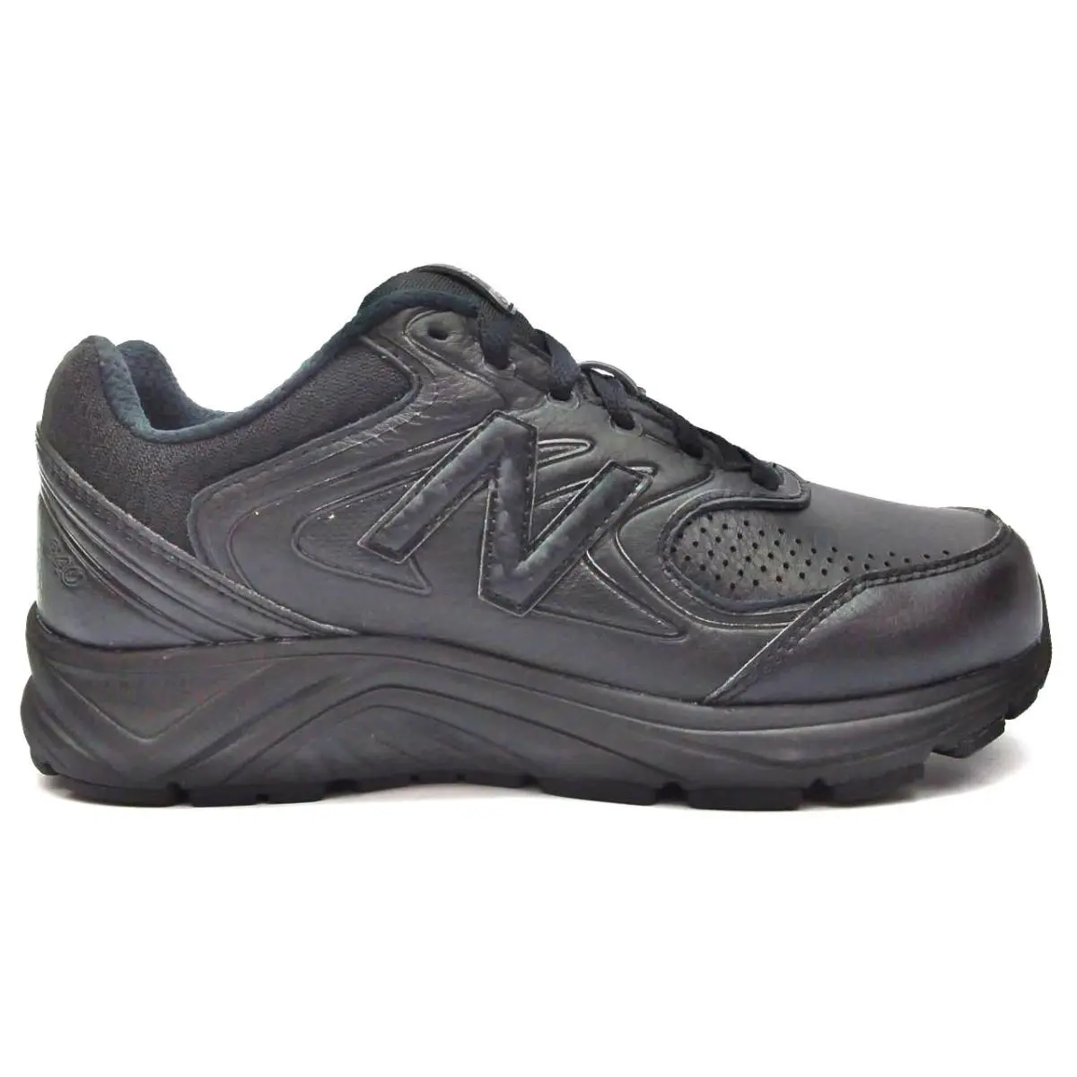 New Balance Women`s WW840BK2 Walking Shoes Leather Athletic Sneakers Lace Up