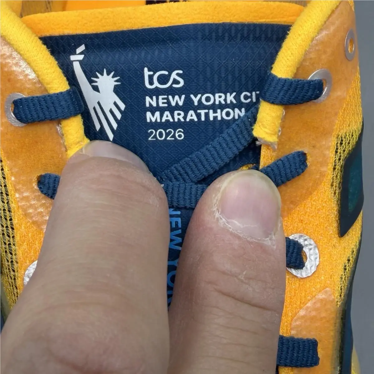 New Balance shoes - New Balance TCS NYC Marathon SuperComp Elite v6 - MRCEL7RZ - Orange (UPC: 0199063669412) 9