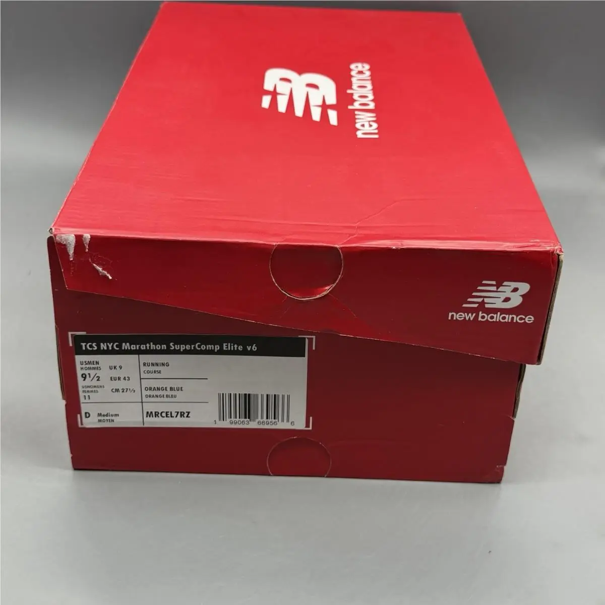 New Balance shoes - New Balance TCS NYC Marathon SuperComp Elite v6 - MRCEL7RZ - Orange (UPC: 0199063669412) 15