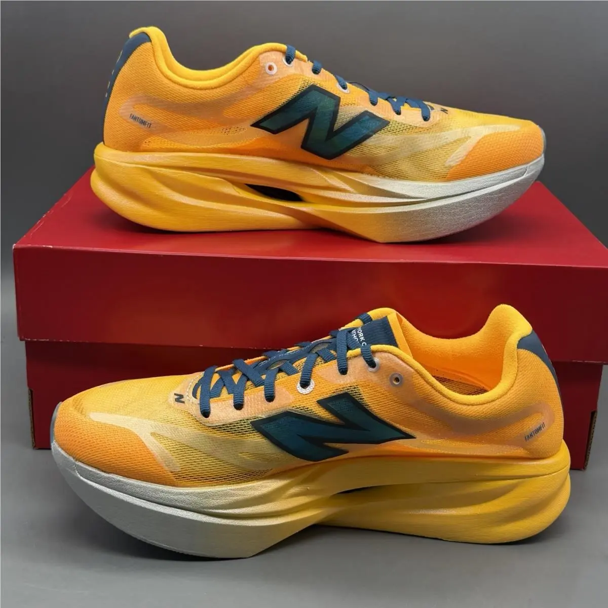 New Balance shoes - New Balance TCS NYC Marathon SuperComp Elite v6 - MRCEL7RZ - Orange (UPC: 0199063669412) 1