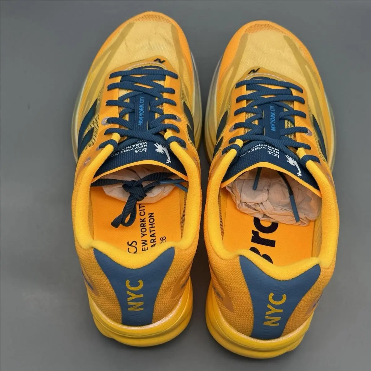 New Balance shoes - New Balance TCS NYC Marathon SuperComp Elite v6 - MRCEL7RZ - Orange (UPC: 0199063669412) 4