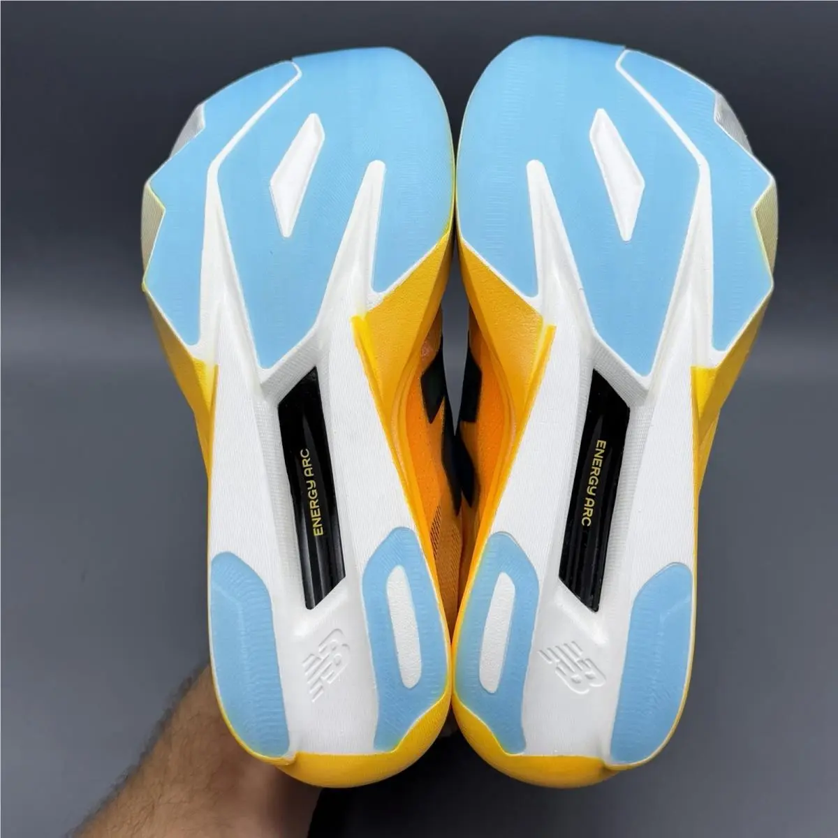 New Balance shoes - New Balance TCS NYC Marathon SuperComp Elite v6 - MRCEL7RZ - Orange (UPC: 0199063669412) 5