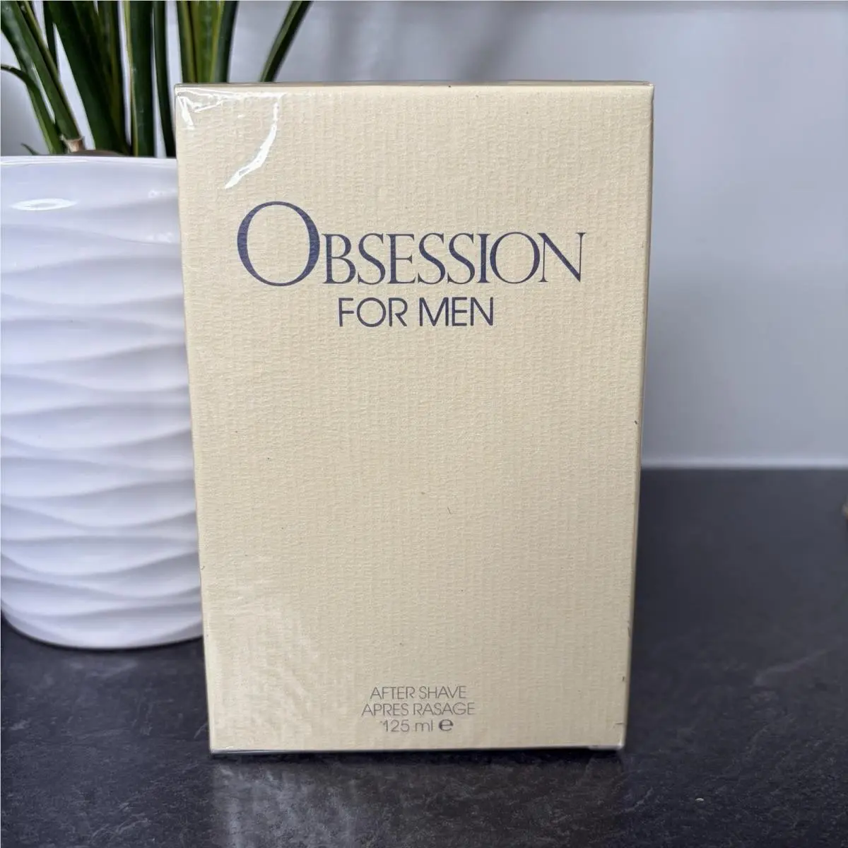 90s  Cosmetics Obsession For Men Aftershave 4.2 oz by Calvin Klein