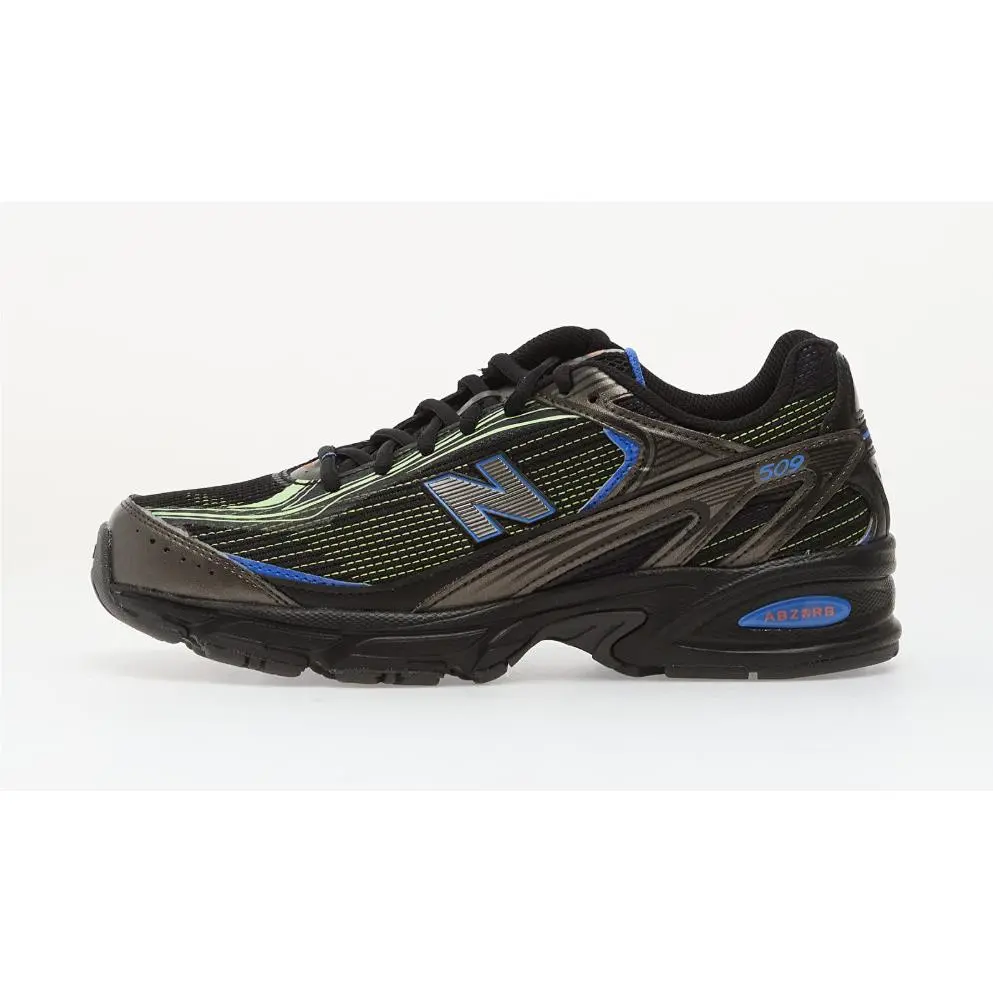 New Balance 509 Black Blue Bird U509E3D9 Men`s Running Shoes Size 13