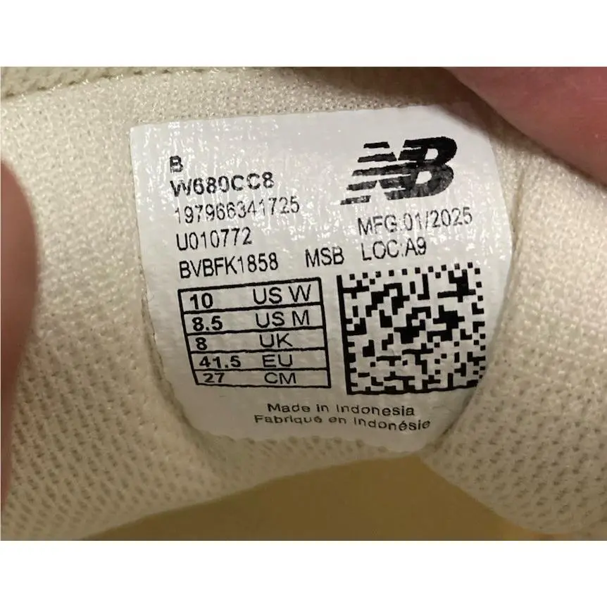 New Balance shoes - New Balance 680 v8 - W680CC8 - Beige (UPC: 197966341725) 6