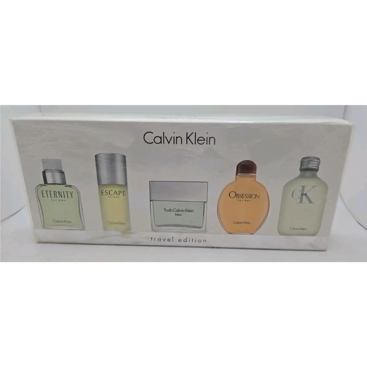 Travel Collection Eternity Ck Truth Obsession Escape Mens 0.5 Fl Oz by Calvin Klein