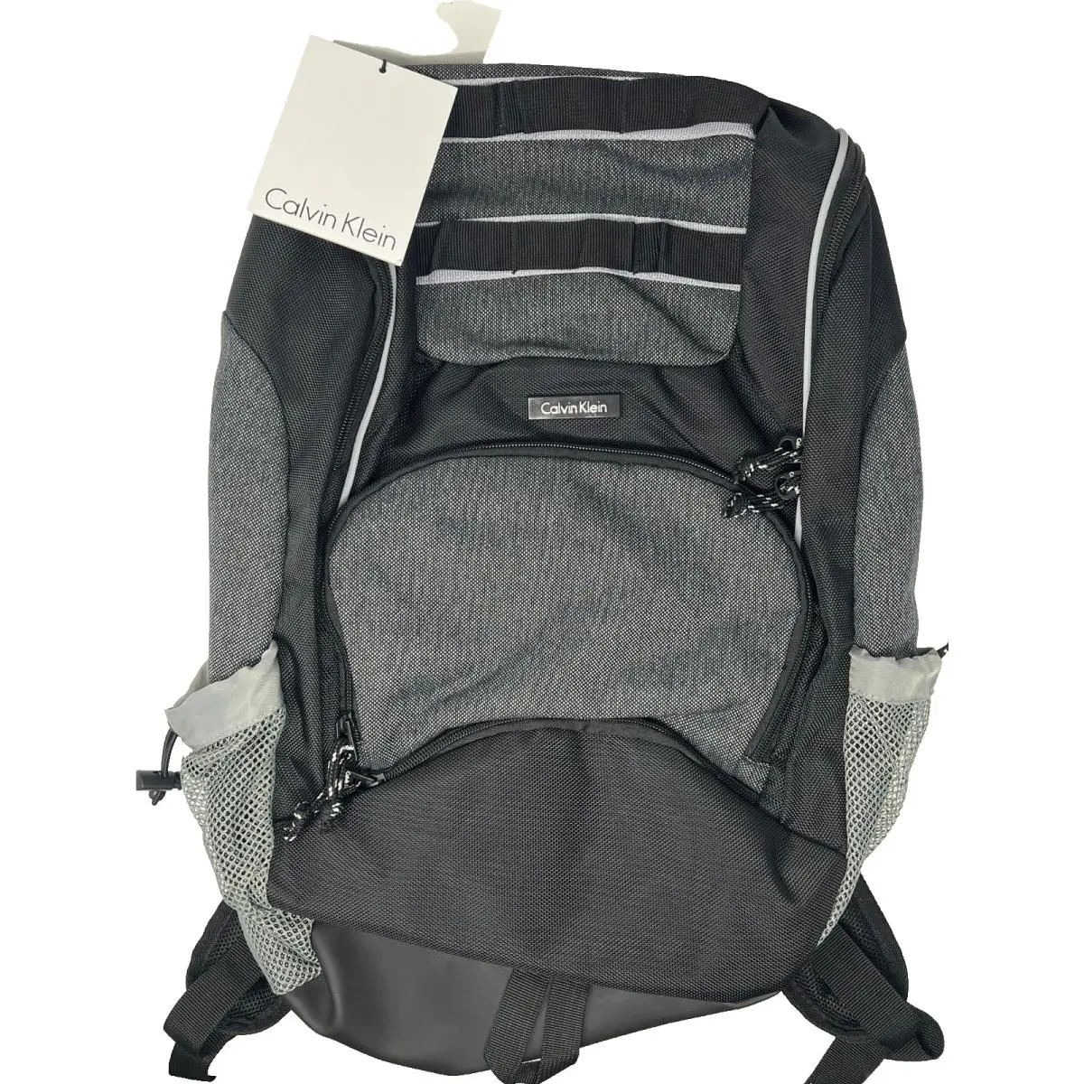 Charcoal and Black Men`s Backpack_nwt by Calvin Klein