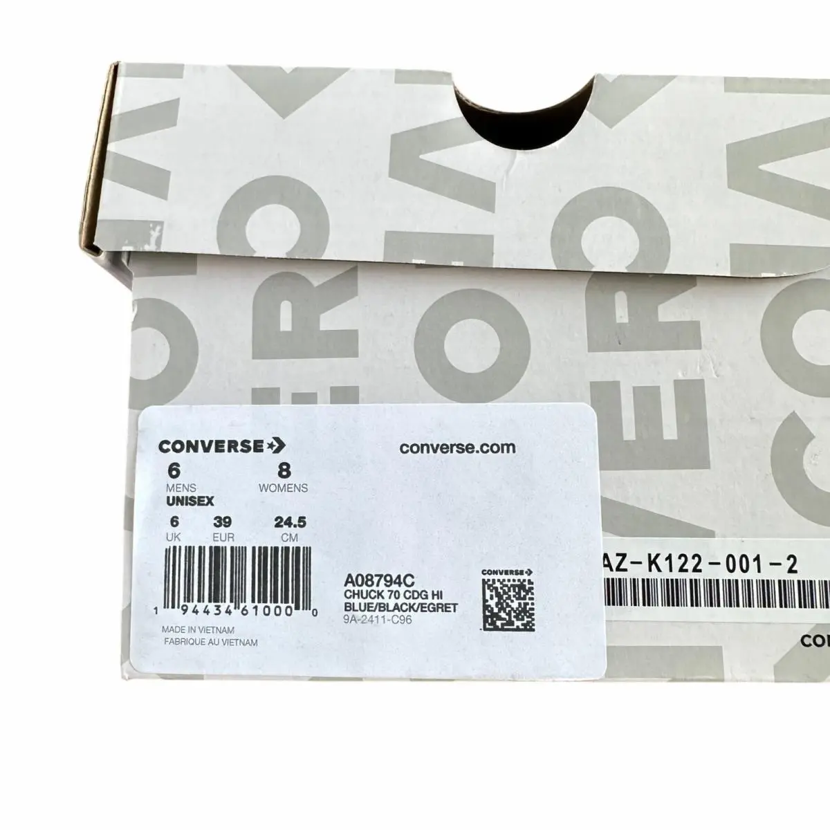 Converse shoes - Chuck 70 Hi - Chuck - A08794C - Blue (UPC: 194434610000) 5