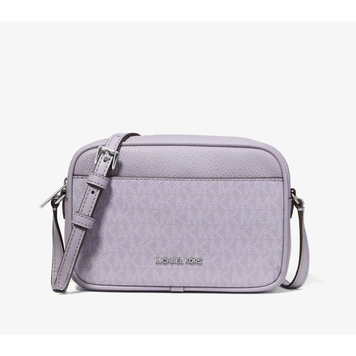 Jet Set Travel Small Camera Crossbody MK Logo Signature Bag Lilac by Michael Kors
