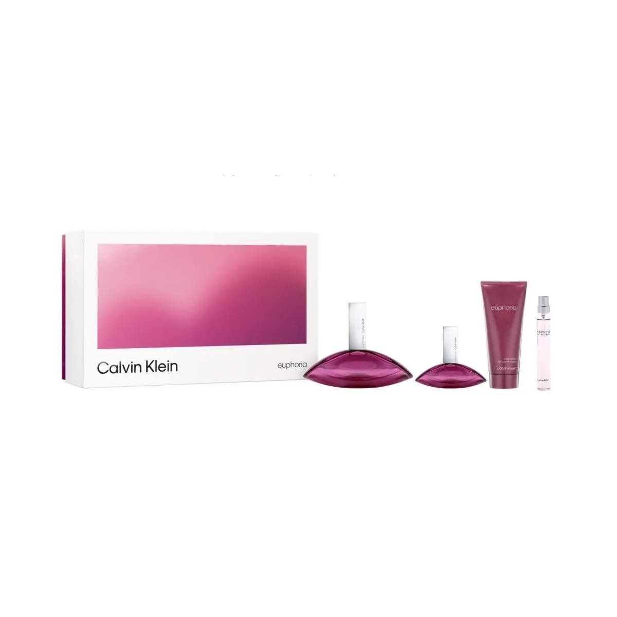 Calvin Klein Euphoria 4 Piece Womens Perfume Gift Set