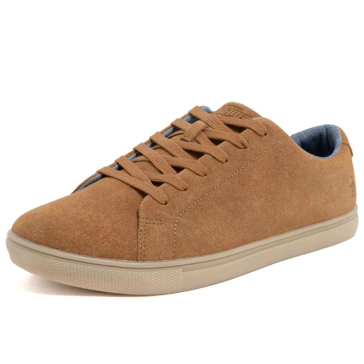 Men`s Classic Low-top Boat Sneakers – Suede tan by Original Penguin