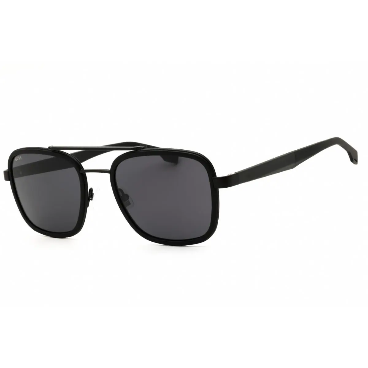 1486 S 003 2K Sunglasses Matte Black Frame Gray Lenses 54mm by Hugo Boss