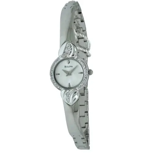 Women Watch Stainless Steel Mother of Pearl Dial 96X111 by Bulova