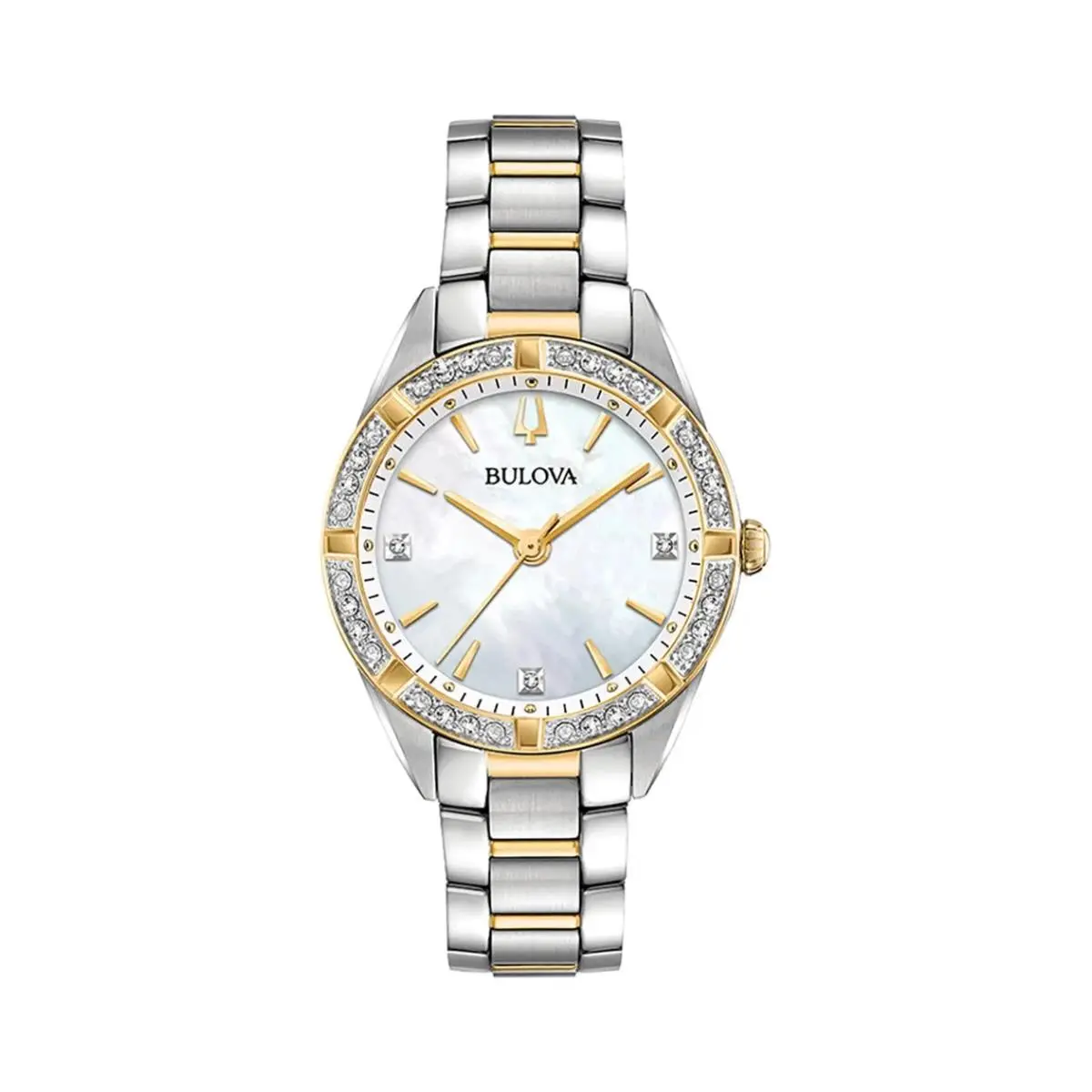 98R263 Sutton Diamond Lustrous Mother-of-pearl by Bulova