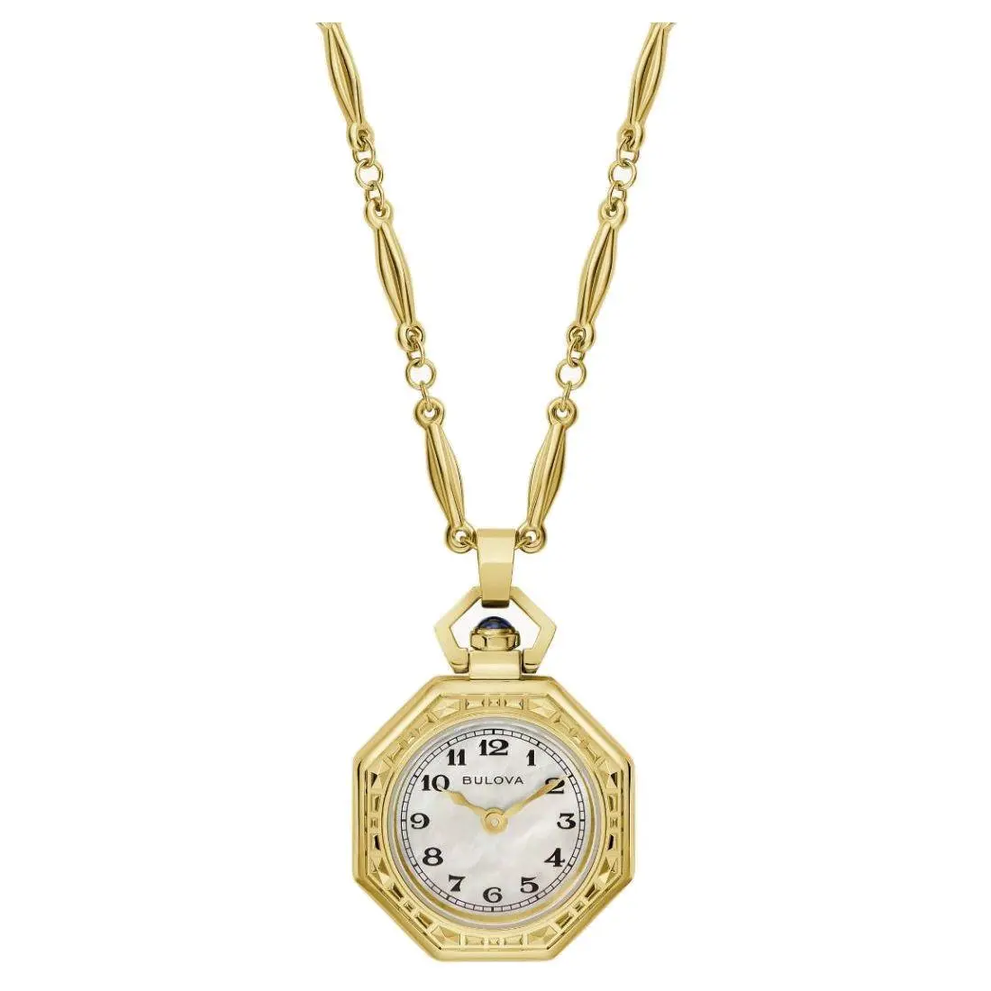 Rubaiyat Women`s Quartz Necklace Watch 97L182 by Bulova