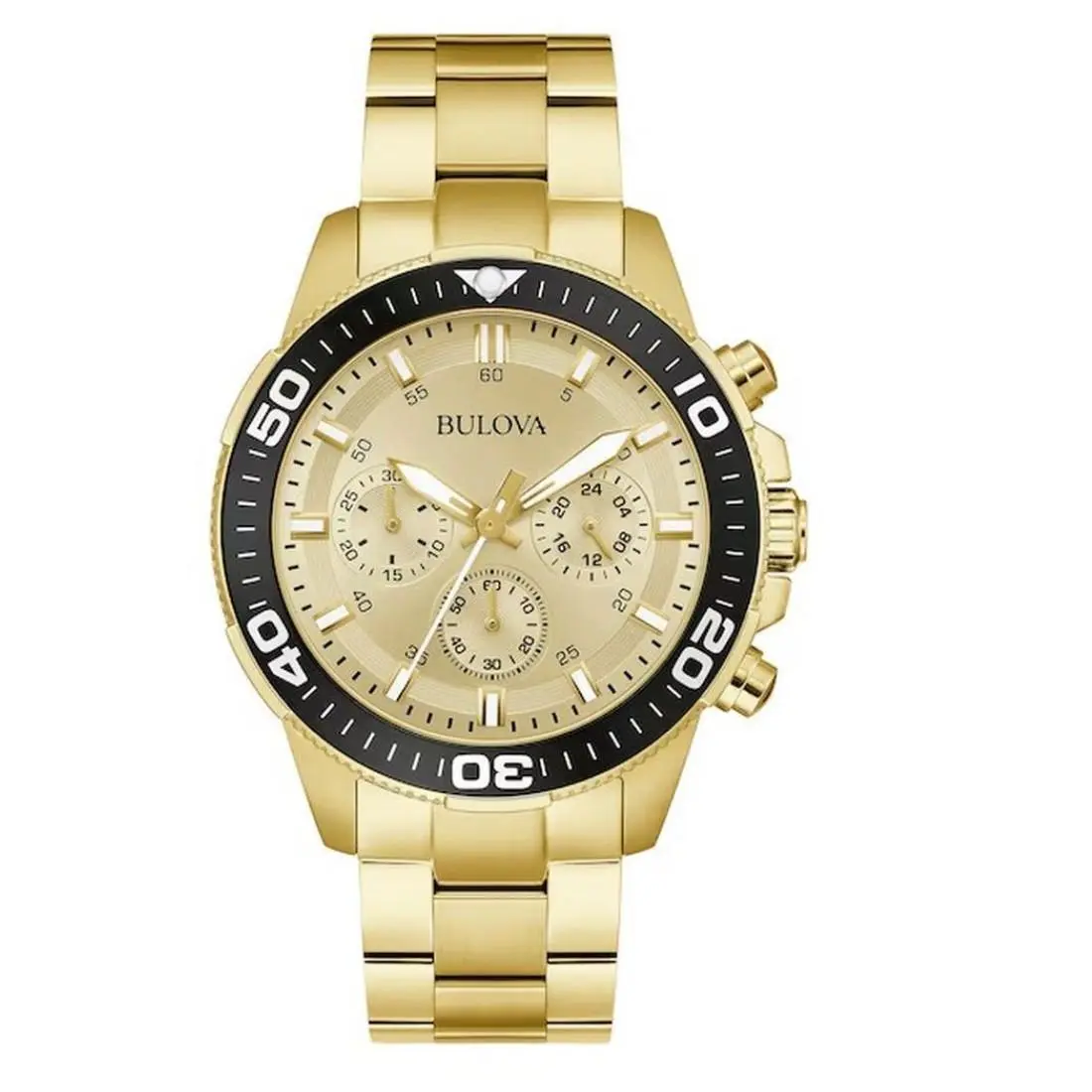 Bulova Classic Chronograph Men`s Quartz Watch - 98A315