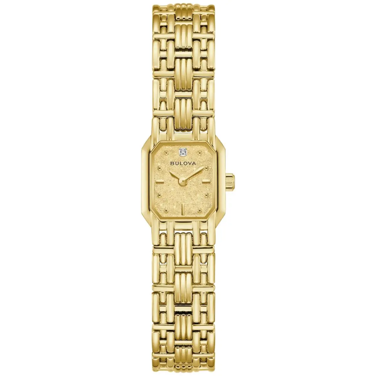 Goddess of Time Champagne Dial Gold-tone Women`s Watch 97P184 by Bulova