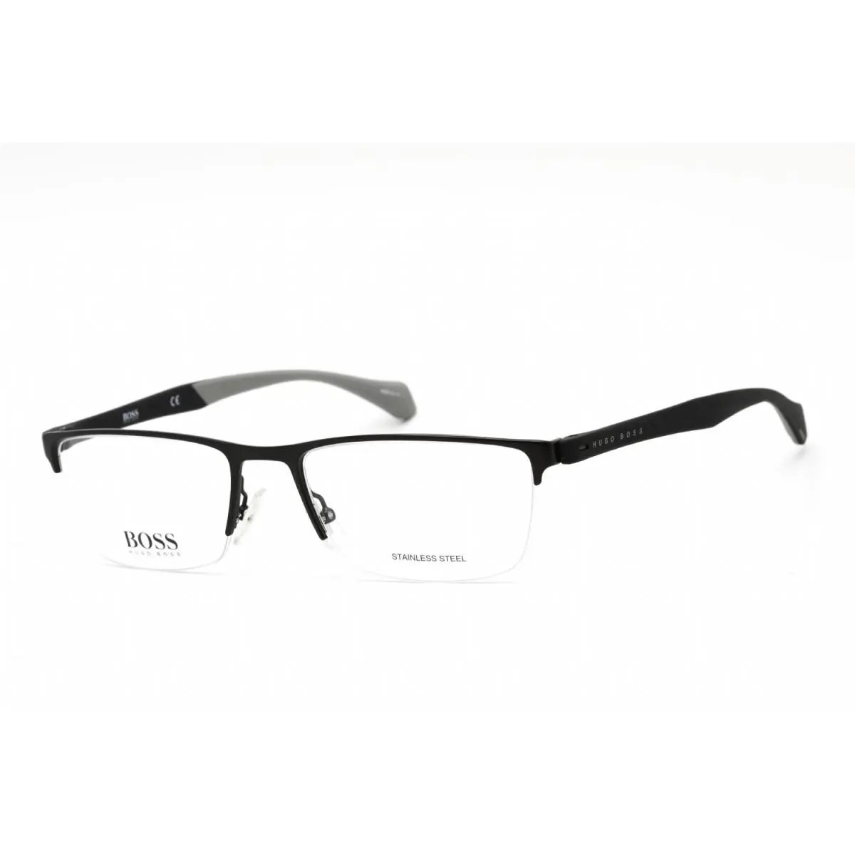 1080 003 Eyeglasses Matte Black Frame 56mm by Hugo Boss