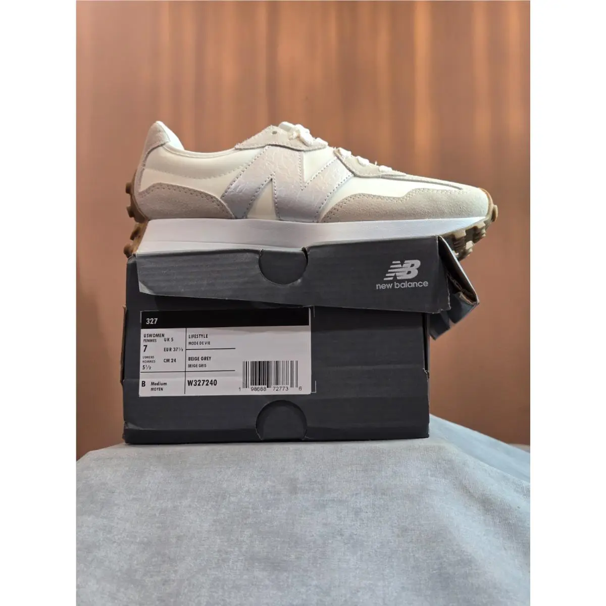 New Balance shoes - New Balance 327 - W327240 - Beige 6