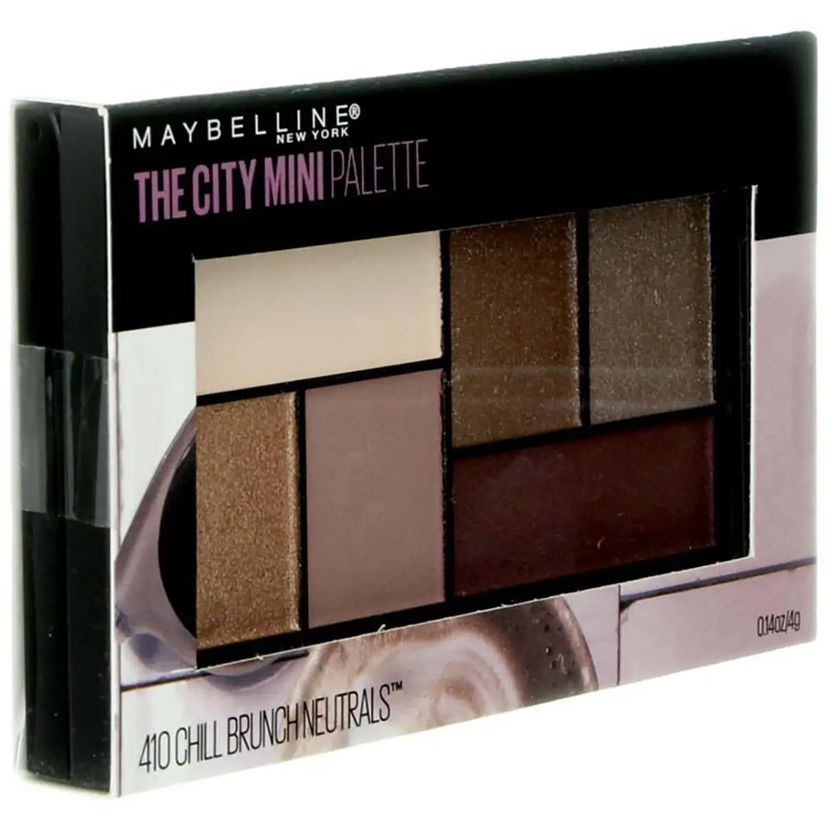 6 Pack Maybelline The City Mini Eyeshadow Palette Chill Brunch Neutrals
